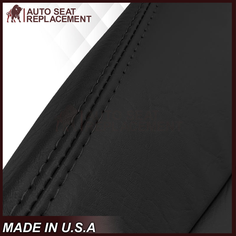 1998 1999 2000 2001 2002 Dodge Ram 1500 Base Work Truck SINGLE CAB Seat Cover in Agate Very Dark Gray Vinyl - Auto Seat Replacement