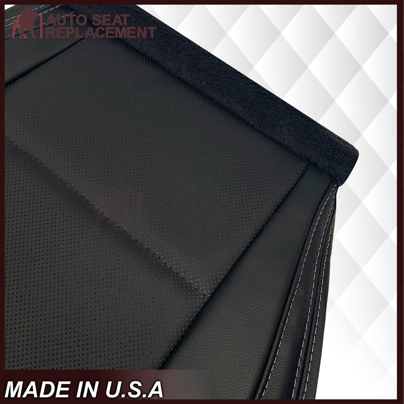 2015-2018 Subaru Outback Replacement Black Perforated Seat Covers: Choose Your Side - Auto Seat Replacement