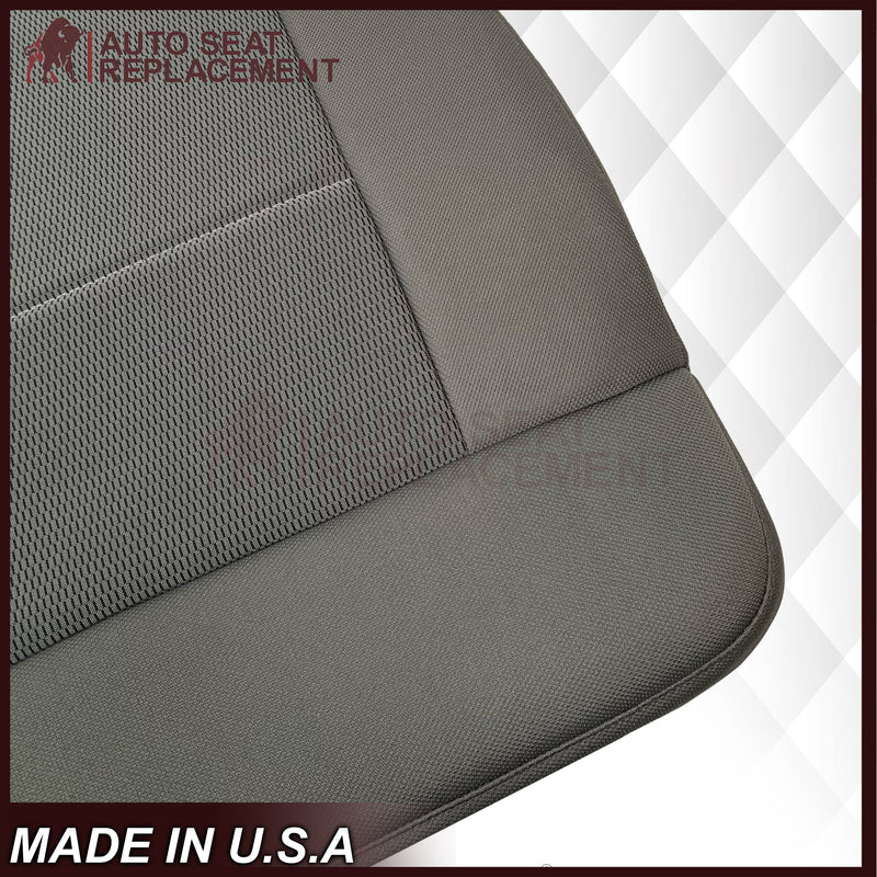 2004 2005 2006 Ford F-150 XLT STX Single Cab Cloth Seat Cover in 2 Tone Gray - Auto Seat Replacement