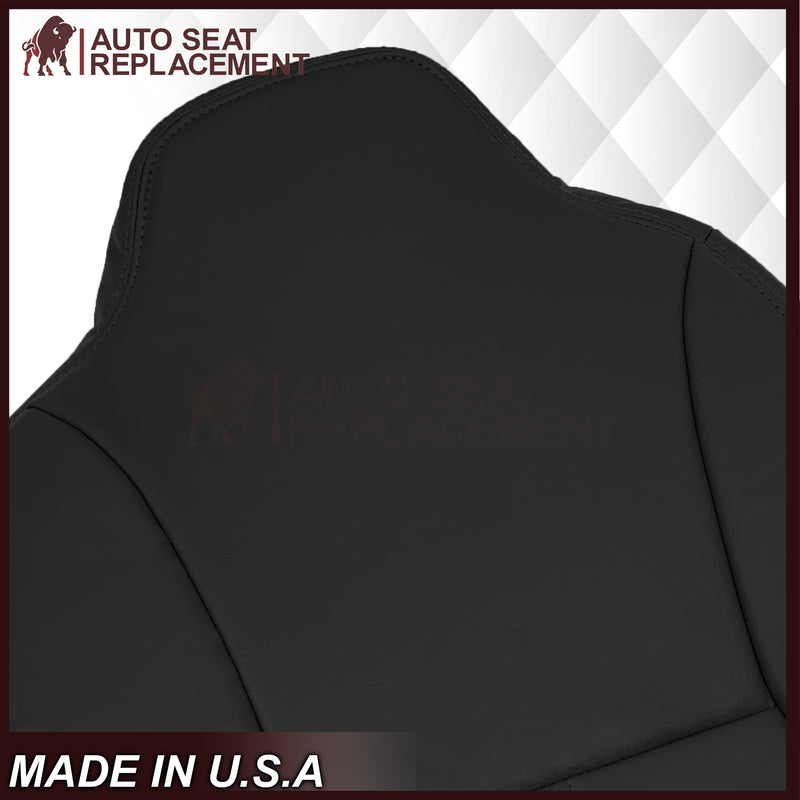 1998 1999 2000 2001 2002 Dodge Ram 1500 Base Work Truck SINGLE CAB Seat Cover in Agate Very Dark Gray Vinyl - Auto Seat Replacement