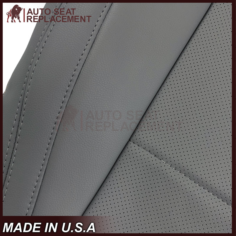 2015-2017 Subaru Outback Replacement Perforated Synthetic Leather Seat Covers: Choose Your Side - Auto Seat Replacement
