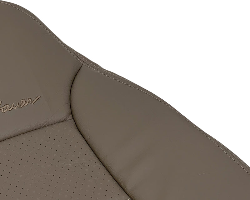 1992 - 1996 Ford Bronco Eddie Bauer Synthetic Leather Seat Cover In Mocha Tan - Auto Seat Replacement