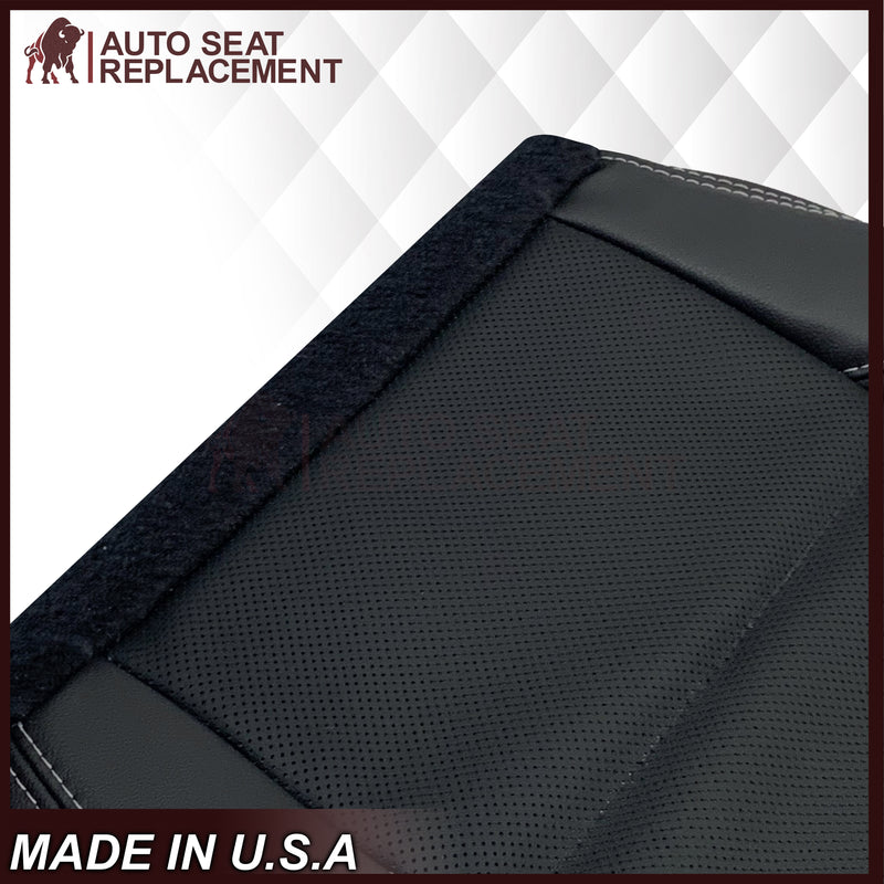 2015 - 2019 Subaru Outback LIMITED Front Bottom Replacement Seat Covers In Black - Auto Seat Replacement