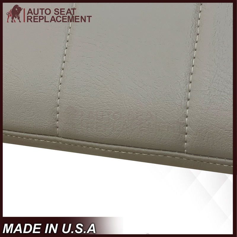 1987-1993 Dodge Pickup Bench Replacement Leather Or Synthetic Leather Seat Covers In Gray - Auto Seat Replacement