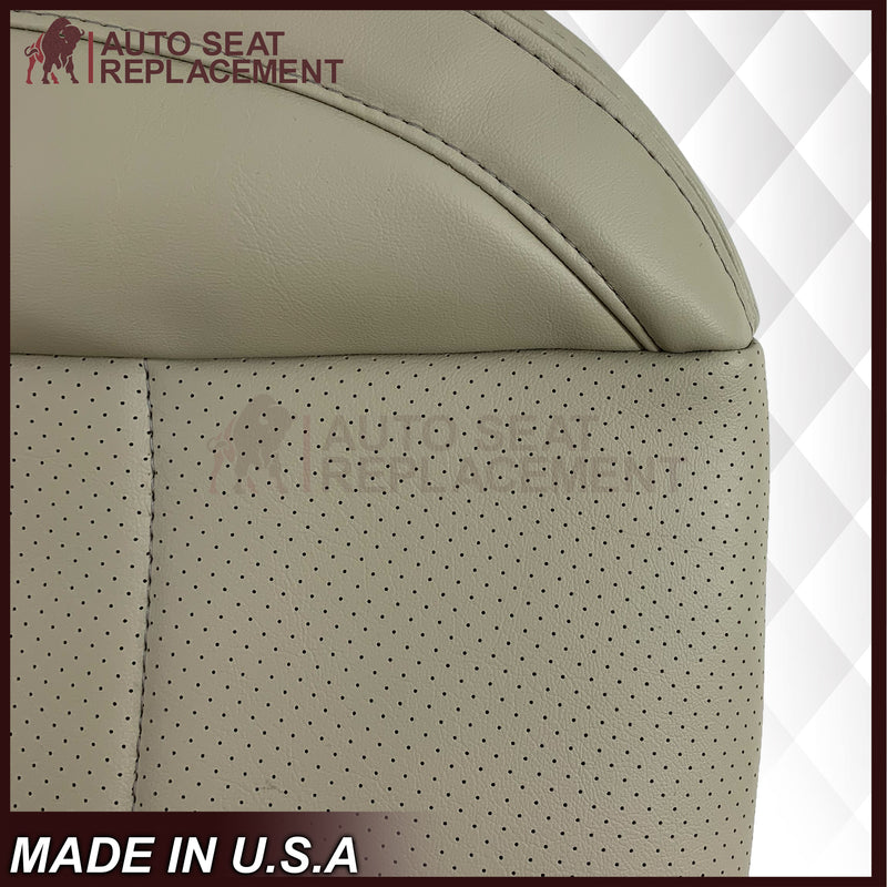 2015-2017 Subaru Outback Replacement Perforated Synthetic Leather Seat Covers: Choose Your Side - Auto Seat Replacement