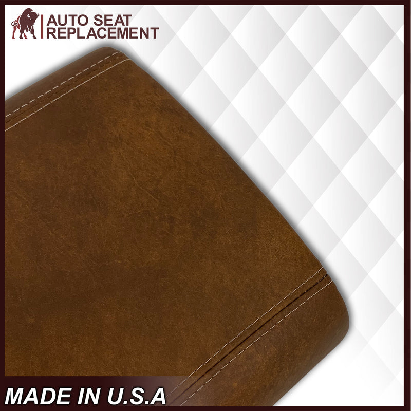 2003 - 2006 Ford Expedition Center Console Arm Rest LEATHER Lid Cover King Ranch - Auto Seat Replacement