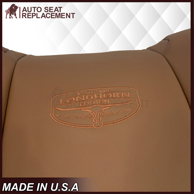 2010-2018 Dodge Ram 2500 Laramie Limited Long Horn Replacement Leather Seat Cover: Choose your pieces - Auto Seat Replacement