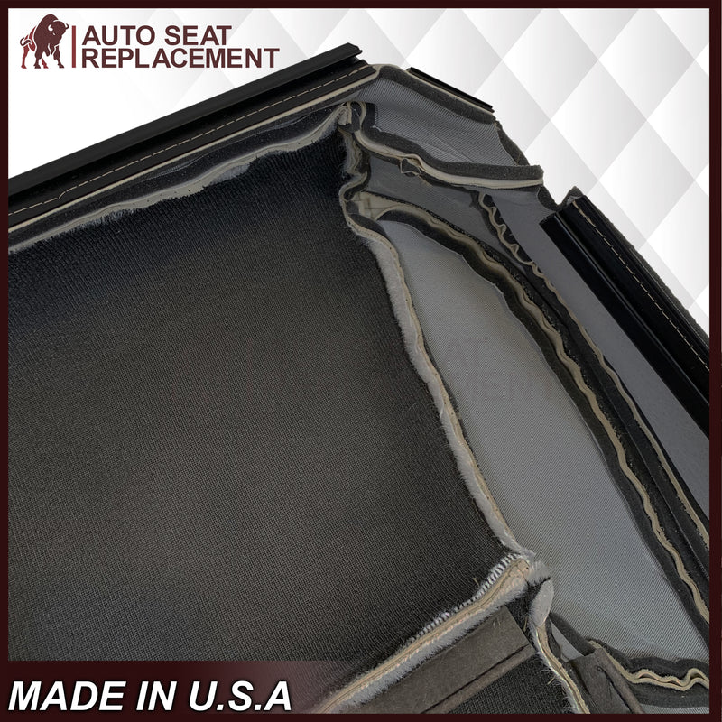 2010-2013 Lexus GX460 Replacement Perforated Synthetic Leather Seat Cover In Dark Tan