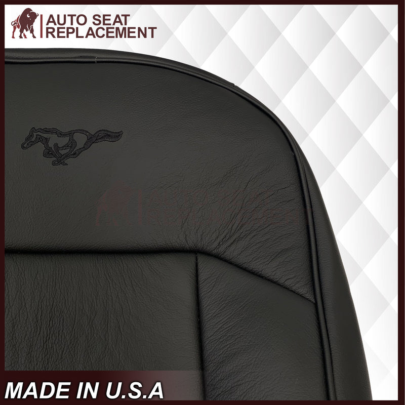 1999-2004 Ford Mustang V6 Replacement Seat Cover in Ebony Black: Choose From Variation - Auto Seat Replacement