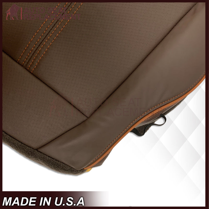 2017 - 2023 Ford F250 F350 King Ranch Leather Bottom Seat Cover In King Ranch - Auto Seat Replacement