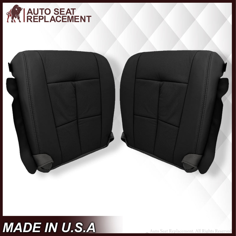 2007 2008 2009 2010 2011 2012 2013 2014 Lincoln Navigator Bottom Seat Cover in Black Leather or Vinyl