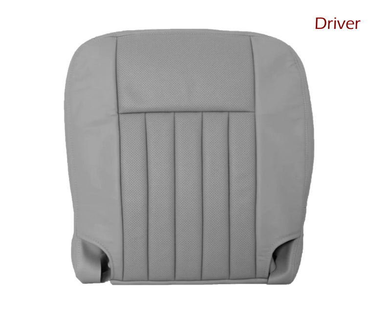 2003 2004 Lincoln Navigator Seat Covers in Gray: Choose Genuine Leather or Vinyl