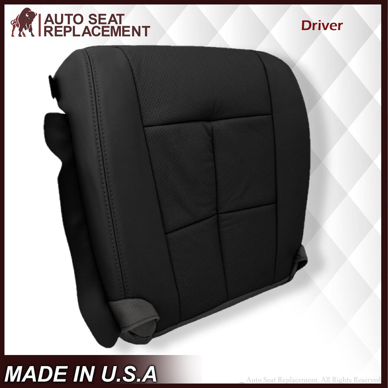 2007 2008 2009 2010 2011 2012 2013 2014 Lincoln Navigator Bottom Seat Cover in Black Leather or Vinyl