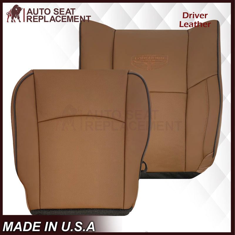 2010-2018 Dodge Ram 2500 Laramie Limited Long Horn Replacement Leather Seat Cover: Choose your pieces - Auto Seat Replacement