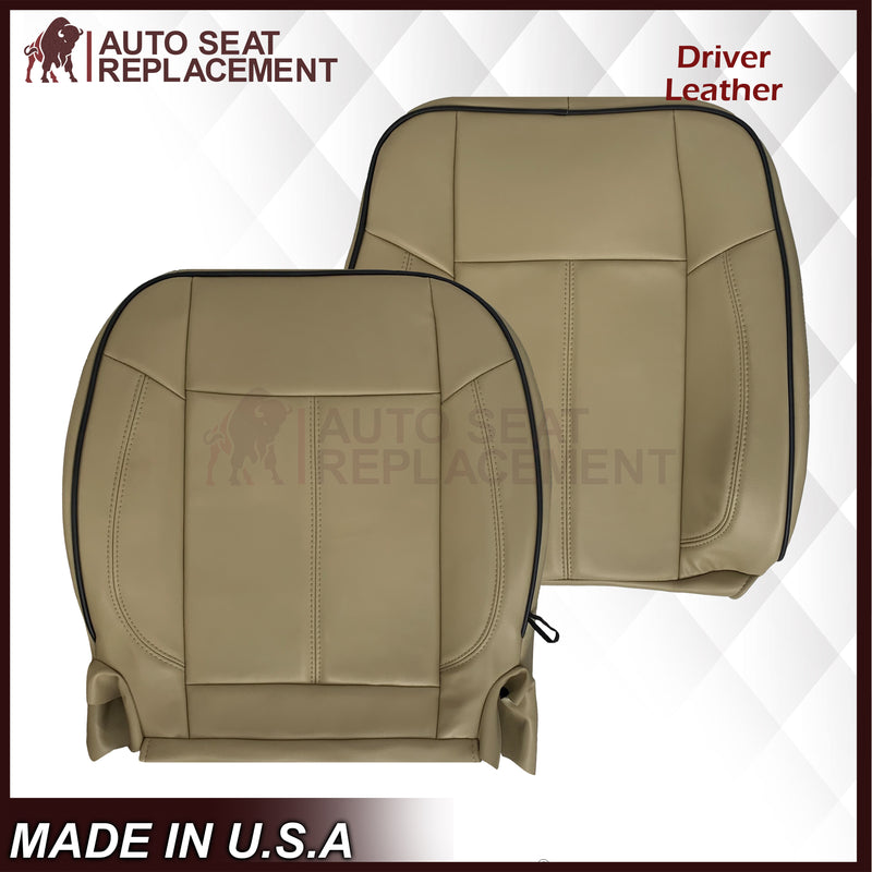 2006 - 2010 Hummer H3 Adventure Seat Covers in Cashmere Tan: Choose Leather or Vinyl - Auto Seat Replacement
