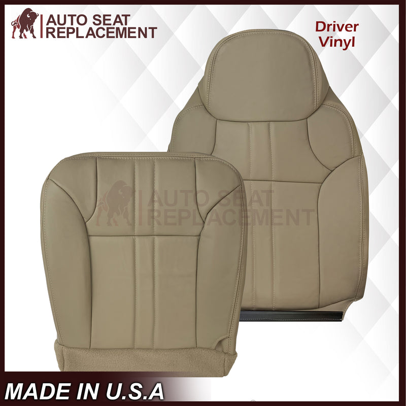 2000-2001 Ford Excursion XLT Seat Cover in Tan: Choose From Variation - Auto Seat Replacement