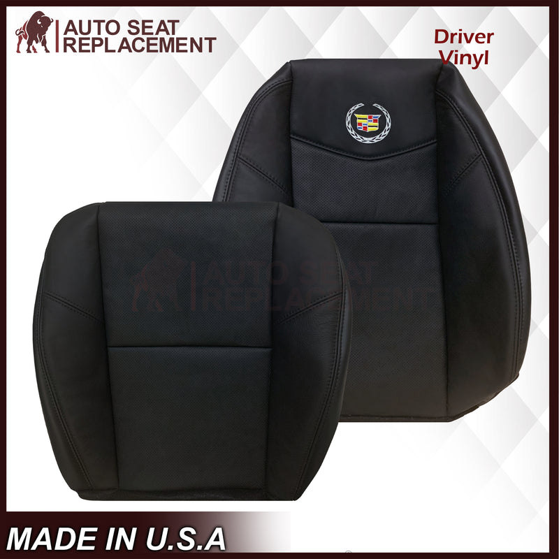 2007-2014 Cadillac Escalade Perforated Genuine Leather or Synthetic Leather Seat Cover in Black: Choose From Variation - Auto Seat Replacement