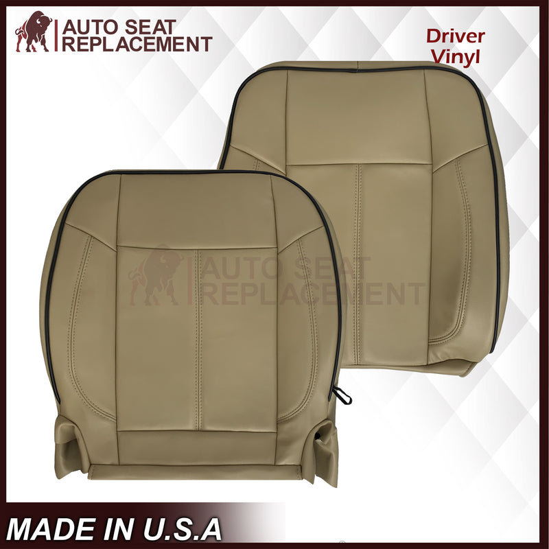 2006 - 2010 Hummer H3 Adventure Seat Covers in Cashmere Tan: Choose Leather or Vinyl - Auto Seat Replacement