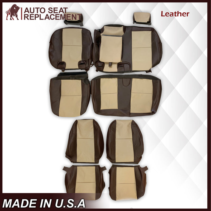 Copy of 2007-2014 Chevy Silverado Seat Cover In 2tone Gray/Black: Choose From Variation - Auto Seat Replacement