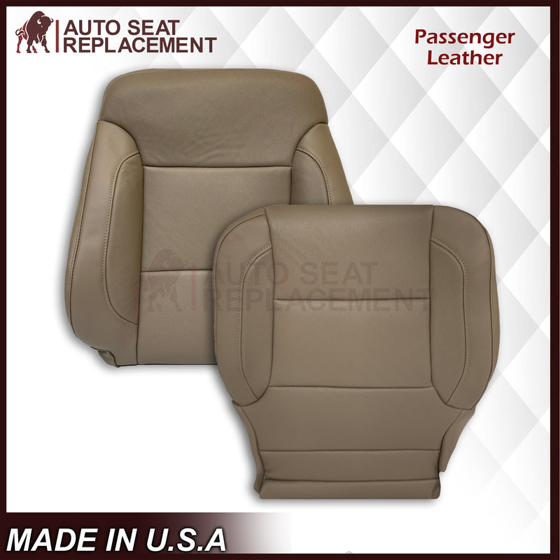 2014 - 2019 Chevy Silverado/GMC Yukon/ Tahoe/ Suburban Perforated Replacement Seat Covers in Tan - Auto Seat Replacement
