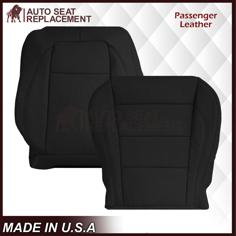 2007 - 2010 Jaguar XK XK-R Genuine Leather OR Synthetic Leather Seat Covers In Black - Auto Seat Replacement