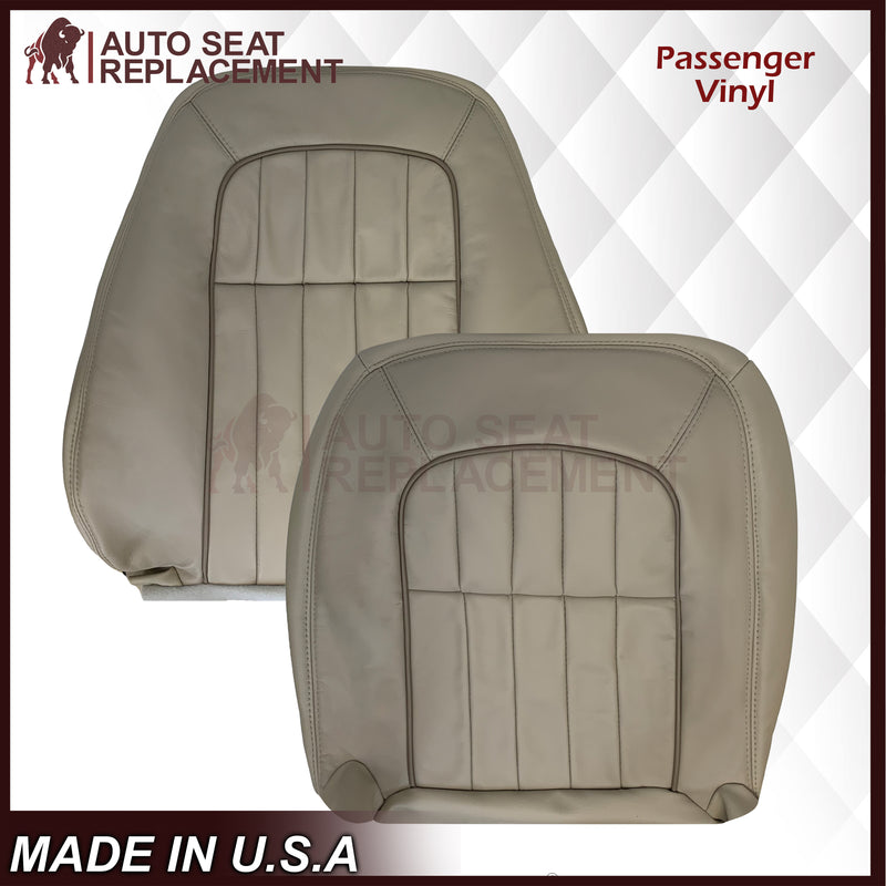 1997 - 2003 Jaguar XJ8, XJ6 4-Door L6 Genuine Leather OR Synthetic Leather Seat Covers In Oatmeal (Beige) - Auto Seat Replacement