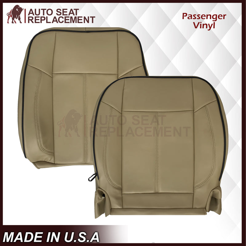 2006 - 2010 Hummer H3 Adventure Seat Covers in Cashmere Tan: Choose Leather or Vinyl - Auto Seat Replacement