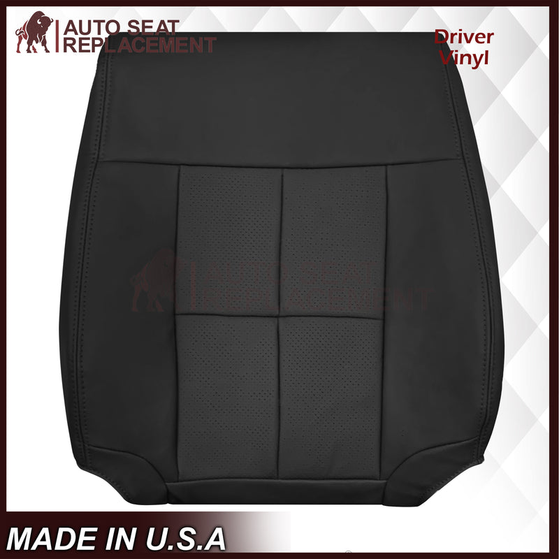 2007 - 2014 Lincoln Navigator Replacement Seat Covers in Black Leather or Synthetic Leather - Auto Seat Replacement