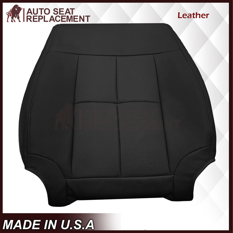 2007 - 2014 Lincoln Navigator Replacement Seat Covers in Black Leather or Synthetic Leather - Auto Seat Replacement