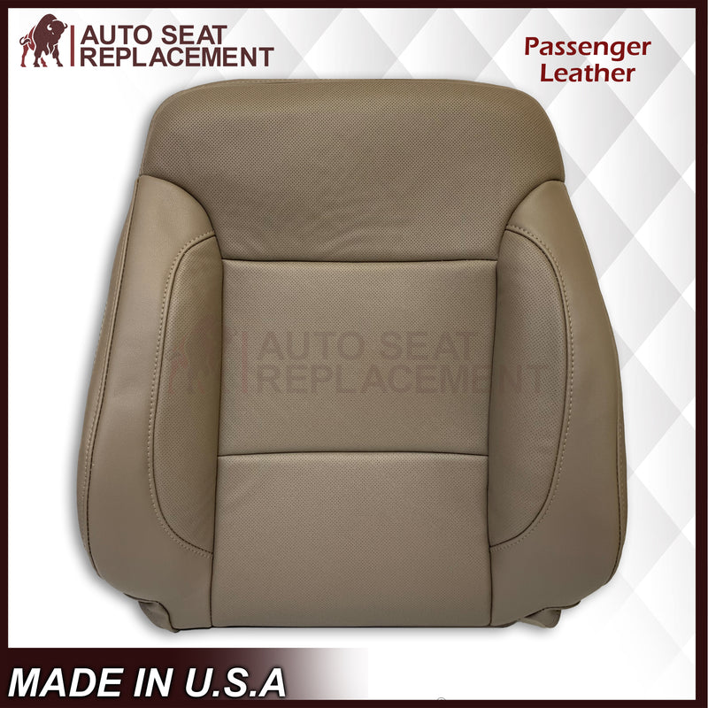 2014 - 2019 Chevy Silverado/GMC Yukon/ Tahoe/ Suburban Perforated Replacement Seat Covers in Tan - Auto Seat Replacement