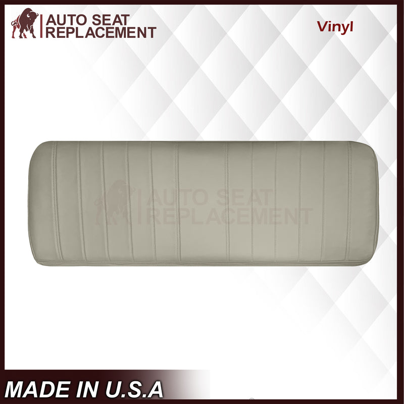 1987-1993 Dodge Pickup Bench Replacement Leather Or Synthetic Leather Seat Covers In Gray - Auto Seat Replacement