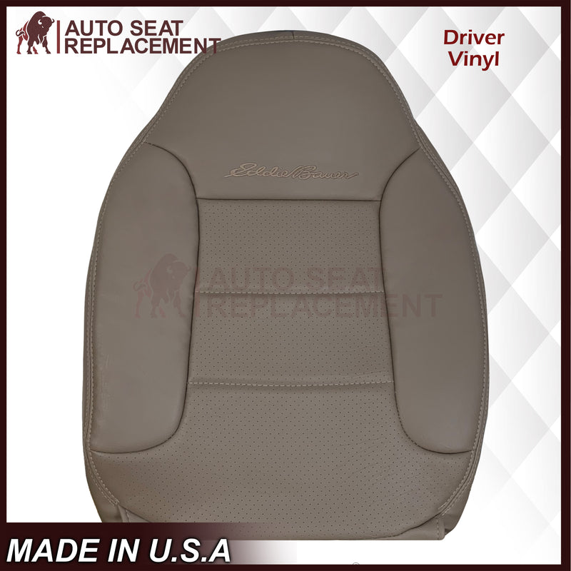 1992 - 1996 Ford Bronco Eddie Bauer Synthetic Leather Seat Cover In Mocha Tan - Auto Seat Replacement