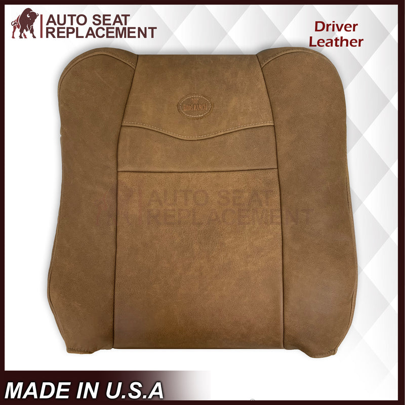 2001 2002 2003 Ford F150 King Ranch Raw Cowhide GENUINE LEATHER Seat Covers - Auto Seat Replacement