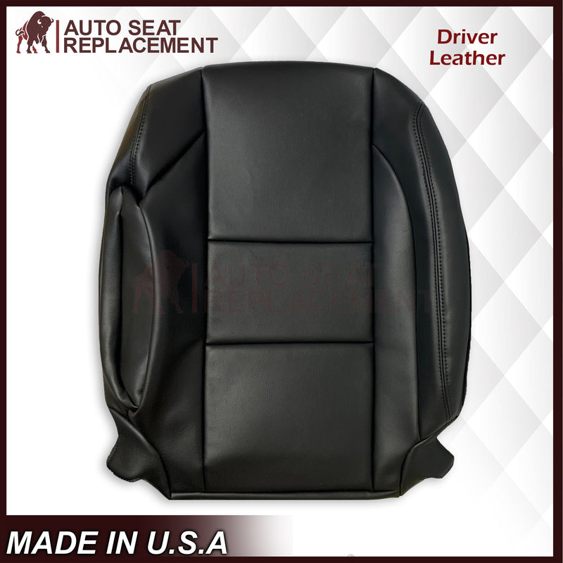 2005-2015 Nissan Titan Driver and Passenger Side Top and Bottom Seat Covers in Black : Choose from the variants - Auto Seat Replacement