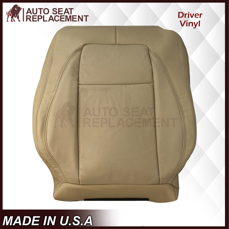 2007 - 2010 Jaguar XK XK-R Genuine Leather OR Synthetic Leather Seat Covers In Caramel Tan - Auto Seat Replacement