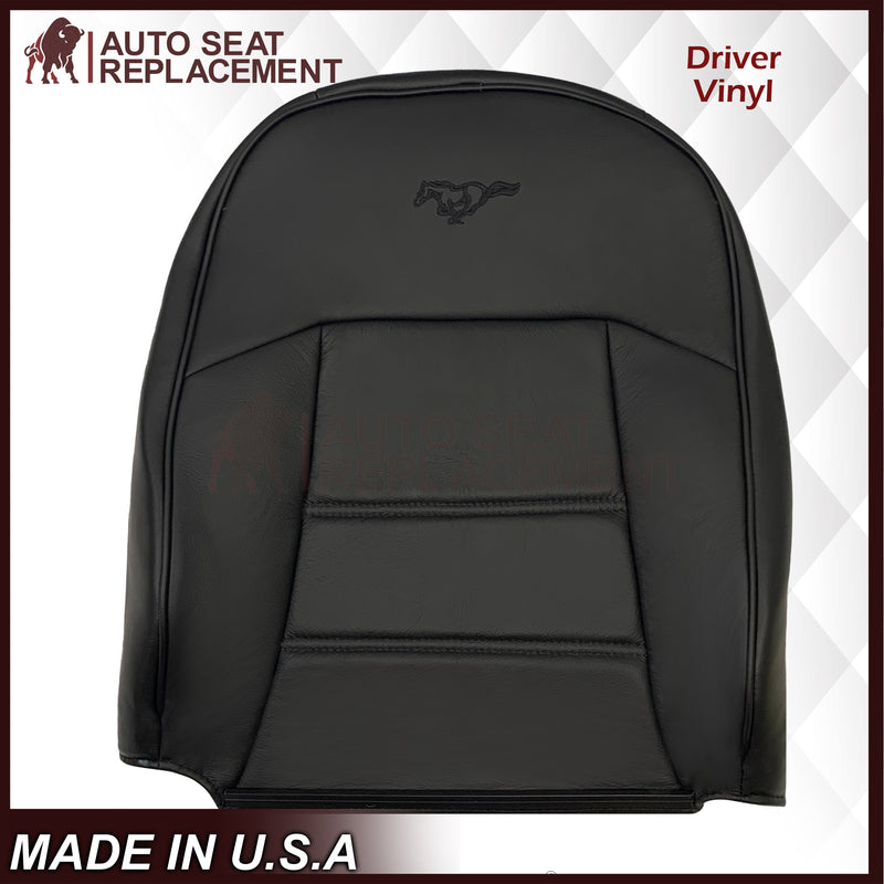 1999-2004 Ford Mustang V6 Replacement Seat Cover in Ebony Black: Choose From Variation - Auto Seat Replacement