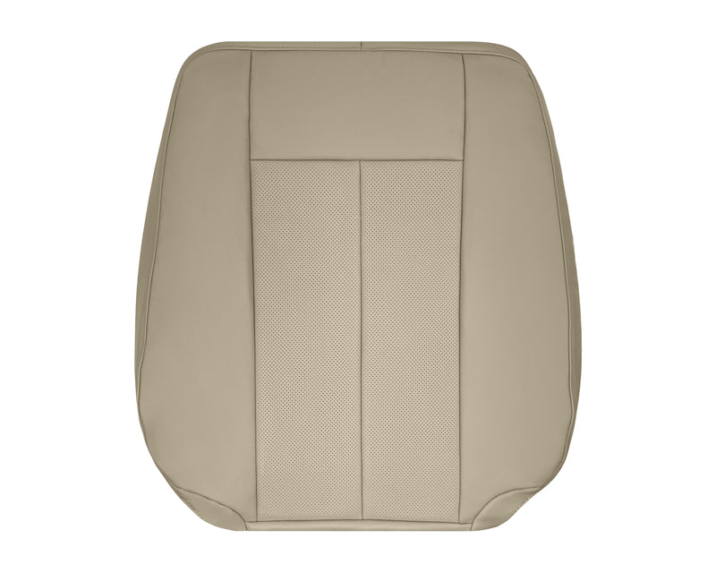 2007-2014 Ford Expedition Eddie Bauer/XLT Replacement Perforated Genuine Leather/Syn. Leather Seat Cover In Tan - Auto Seat Replacement