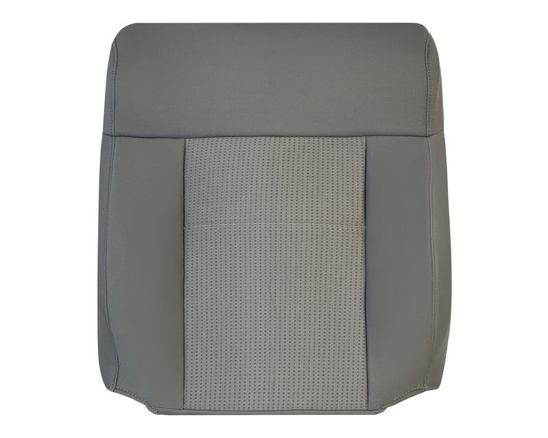2007 2008 Ford F-150 XLT Replacement Driver OR Passenger Seat Cover in Gray Fabric - Auto Seat Replacement