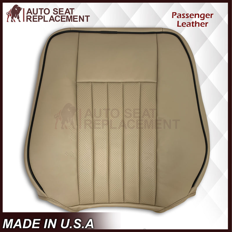 2005 2006 Lincoln Navigator Replacement Seat Covers in Camel Tan: Choose Genuine Leather or Vinyl - Auto Seat Replacement