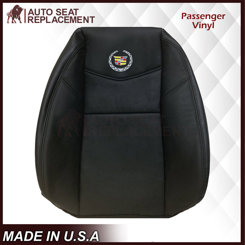 2007-2014 Cadillac Escalade Perforated Genuine Leather or Synthetic Leather Seat Cover in Black: Choose From Variation - Auto Seat Replacement