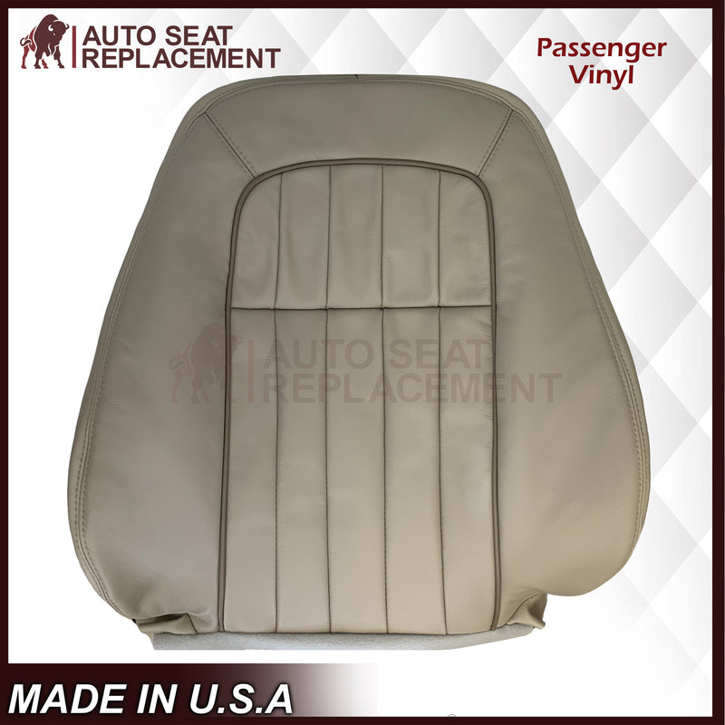 1997 - 2003 Jaguar XJ8, XJ6 4-Door L6 Genuine Leather OR Synthetic Leather Seat Covers In Oatmeal (Beige) - Auto Seat Replacement