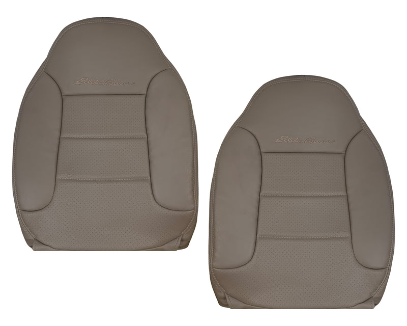 1992 - 1996 Ford Bronco Eddie Bauer Synthetic Leather Seat Cover In Mocha Tan - Auto Seat Replacement