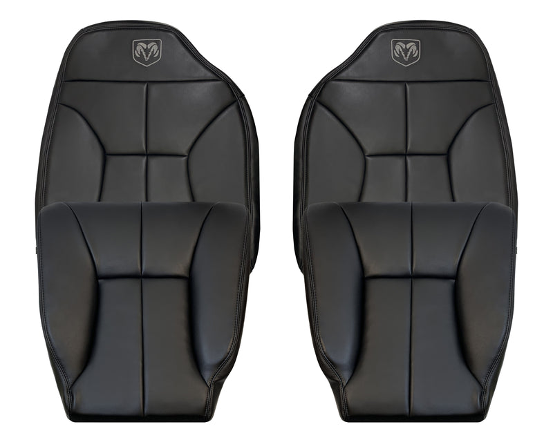 1998-2002 Dodge Ram 1500 2500 3500 Seat Cover Replacement in Agate Dark Gray