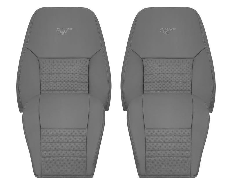 1999-2004 Ford Mustang GT Convertible Replacement Seat Cover In Medium Graphite Gray