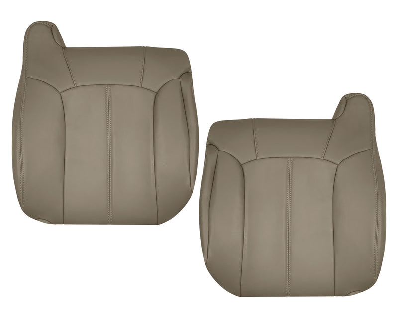 1999-2002 Chevy Silverado Seat Cover in Medium Neutral Tan: Choose From Variations - Auto Seat Replacement