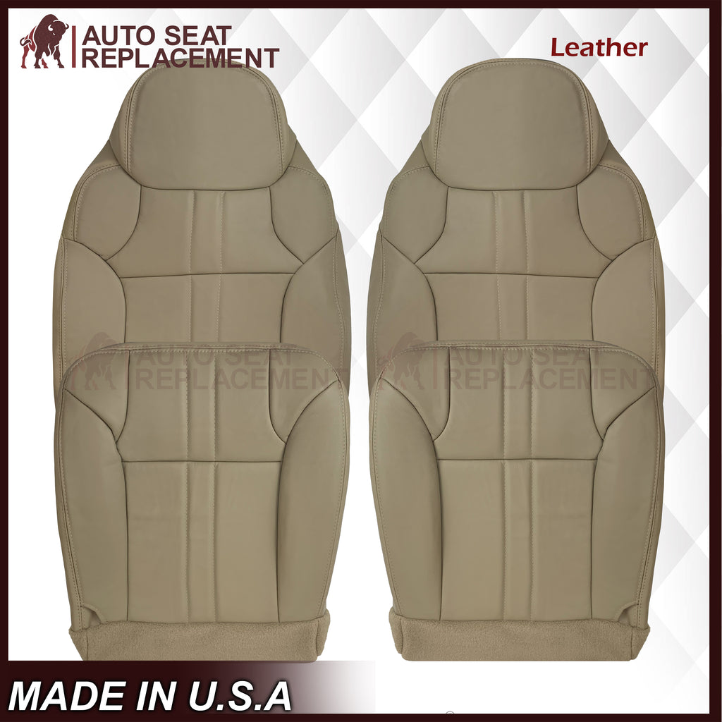 2000-2001 Ford Excursion XLT Seat Cover in Tan: Choose From Variation - Auto Seat Replacement