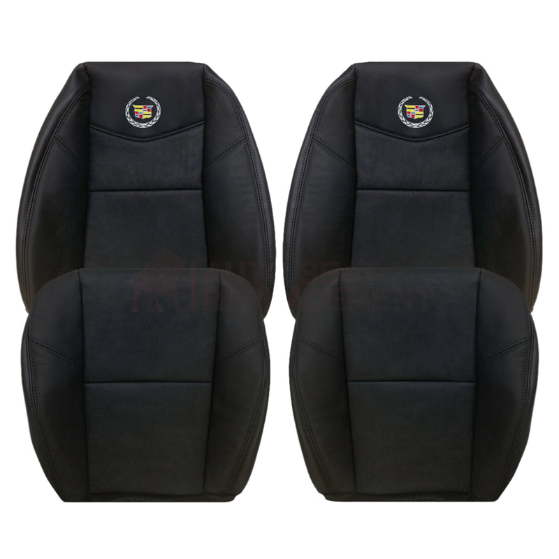 2007-2014 Cadillac Escalade Perforated Genuine Leather or Synthetic Leather Seat Cover in Black: Choose From Variation - Auto Seat Replacement