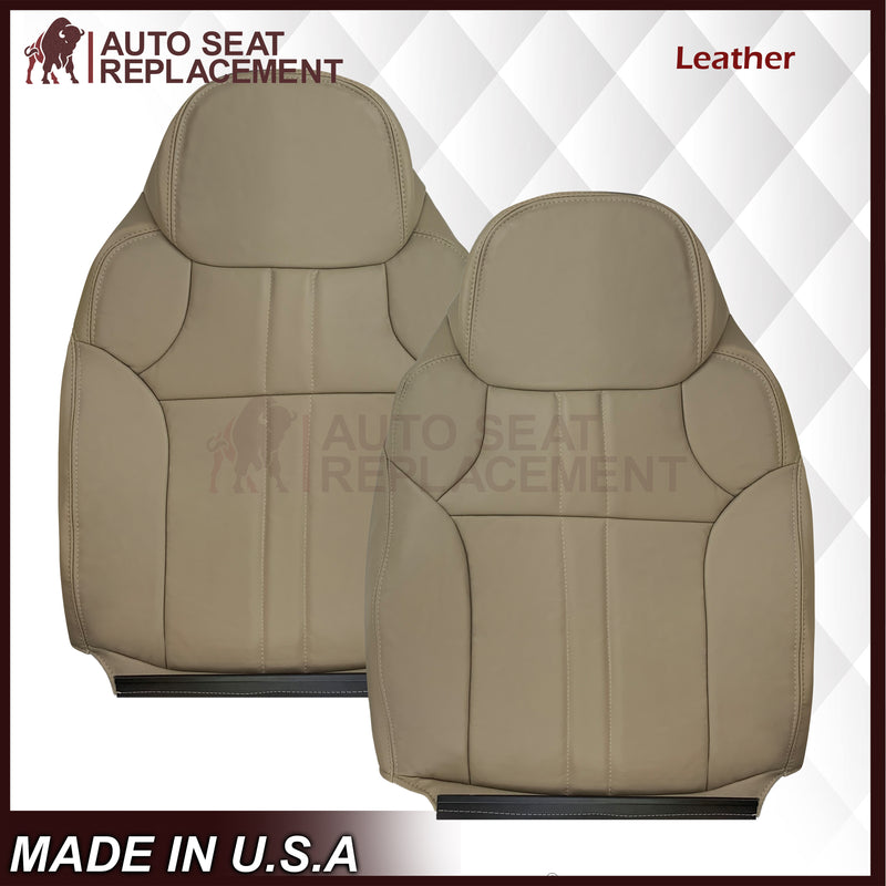 2000-2001 Ford Excursion XLT Seat Cover in Tan: Choose From Variation - Auto Seat Replacement