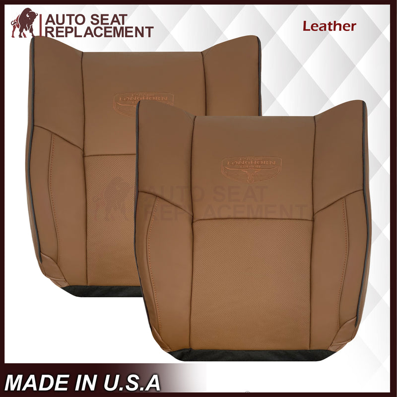 2010-2018 Dodge Ram 2500 Laramie Limited Long Horn Replacement Leather Seat Cover: Choose your pieces - Auto Seat Replacement