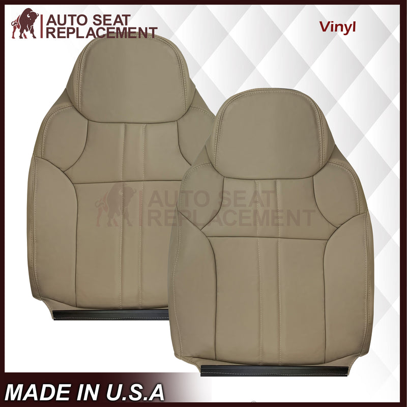 2000-2001 Ford Excursion XLT Seat Cover in Tan: Choose From Variation - Auto Seat Replacement